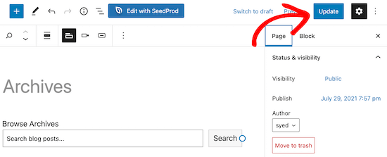 发布Ajax实时搜索区块文章页面