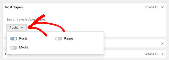 Ivory Search搜索内容设置