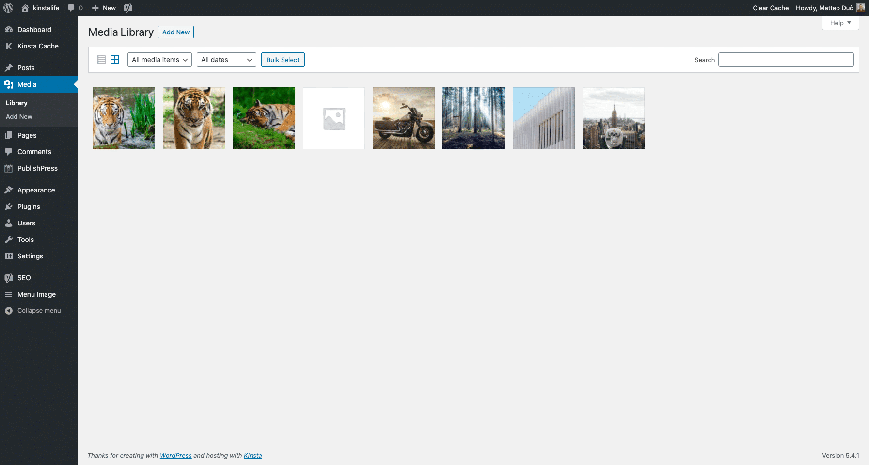 WordPress媒体库 WordPress媒体库