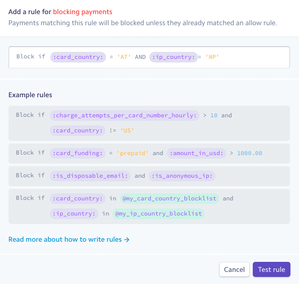 国家和卡不符合规则