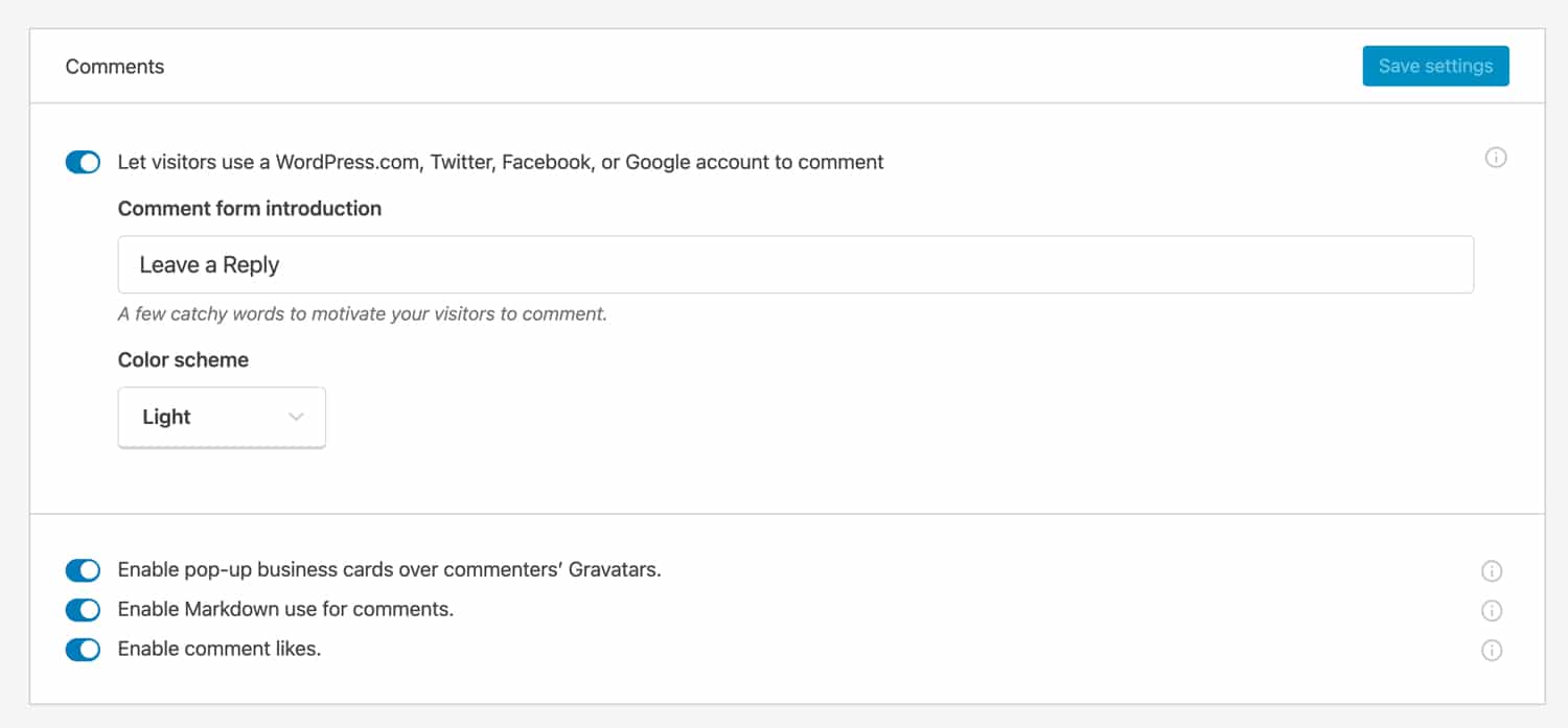 使用Jetpack自定义您的WordPress评论 使用Jetpack自定义您的WordPress评论