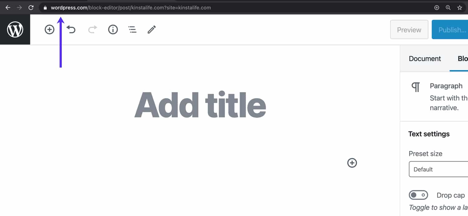 WordPress.com文章编辑器 WordPress.com文章编辑器