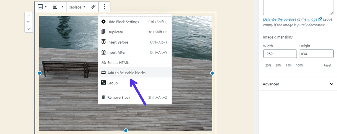 在WordPress的新Gutenberg区块编辑器中添加“可重用区块” 在WordPress的新Gutenberg区块编辑器中添加“可重用区块”