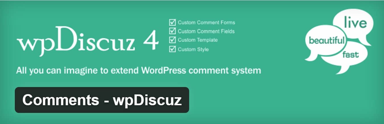 WordPress插件-wpDiscuz