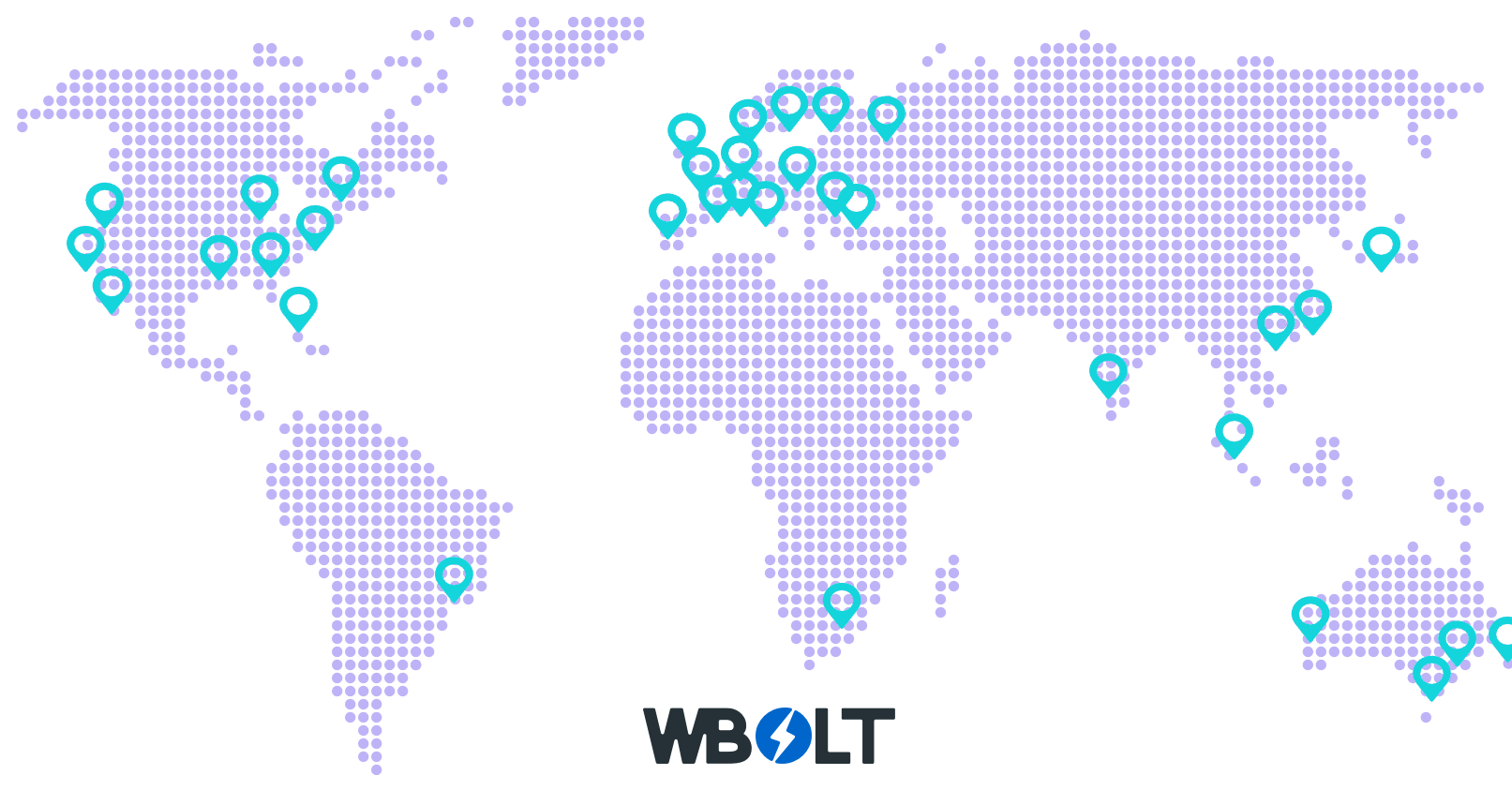 CDN网络全球分发示意图 CDN网络全球分发示意图