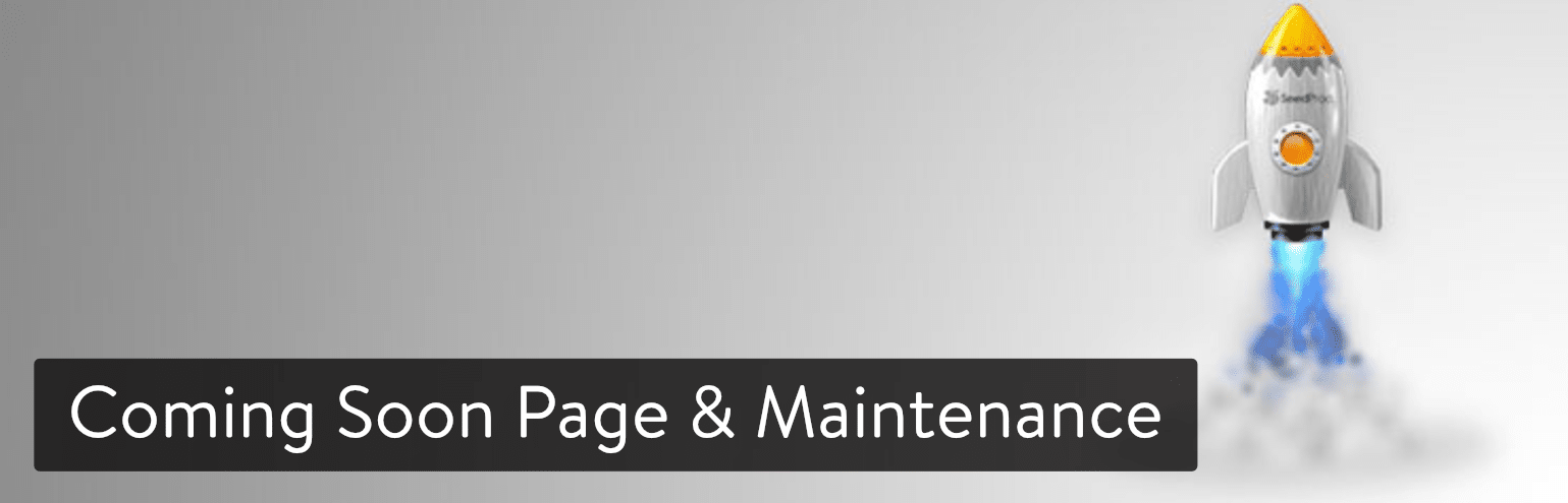 WordPress维护模式 – 故障排除和自定义页面教程插图5 coming-soon-page-and-maintenance-wordpress-plugin-1