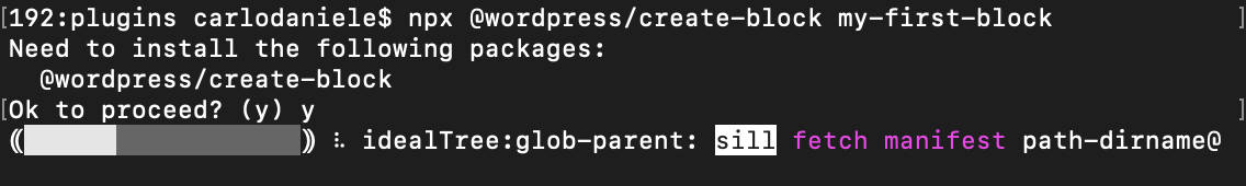 使用@wordpress/create-block创建一个区块