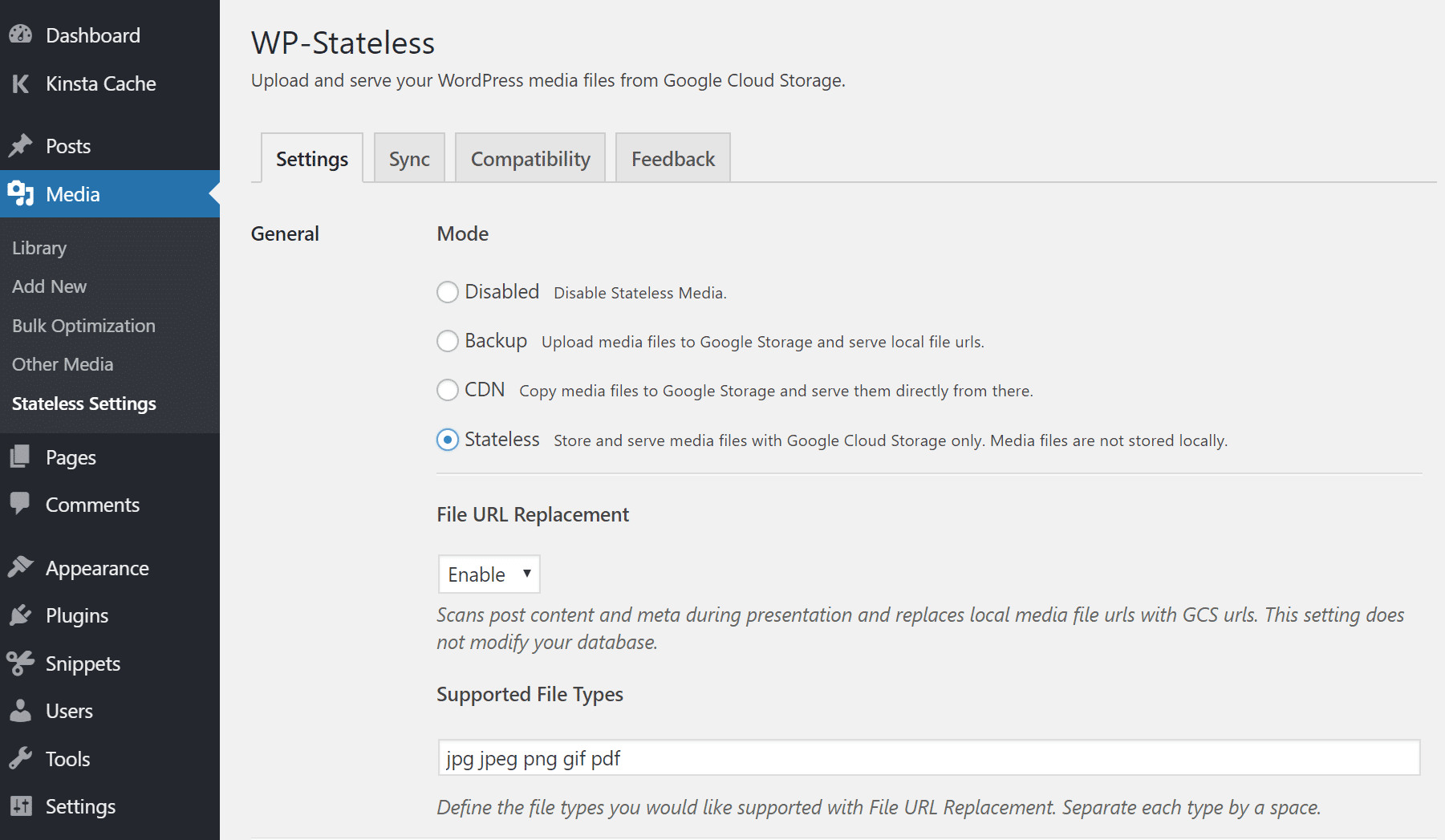 WP-Stateless模式 WP-Stateless模式