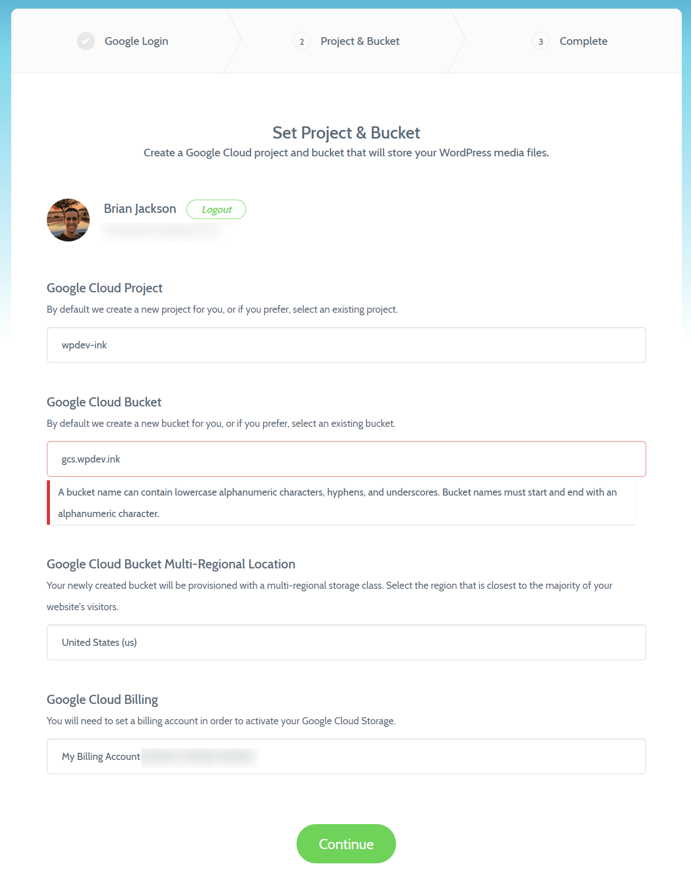 WP-Stateless项目和Bucket WP-Stateless项目和Bucket