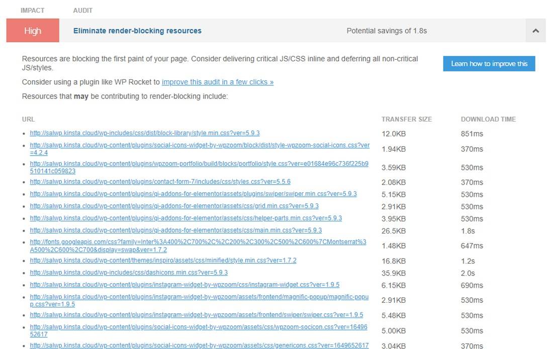 CSS可以是一个渲染阻塞资源