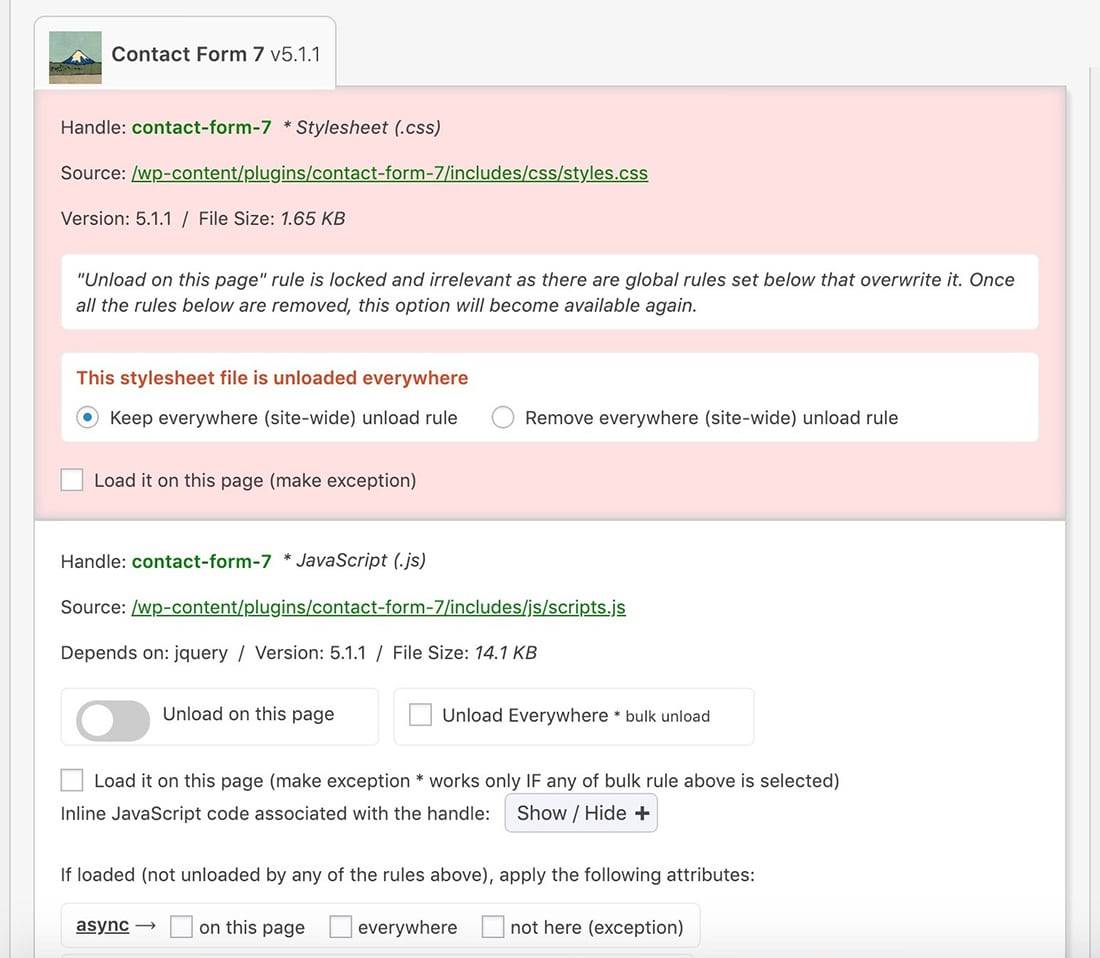 使用“ Asset Cleanup”插件