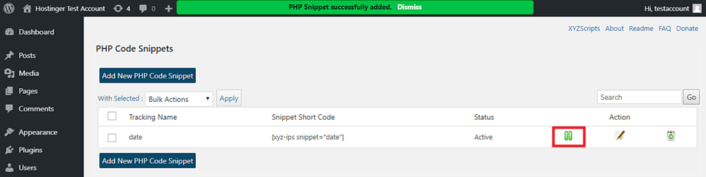 激活PHP代码 激活PHP代码