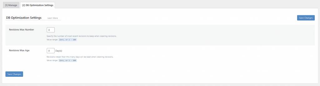 数据库优化设置 数据库优化设置