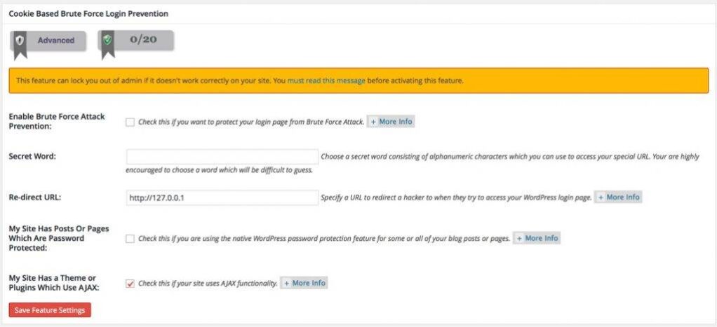WordPress的基于Cookie的暴力登录预防
