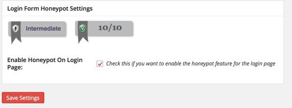 WordPress登录页面的Honeypot设置