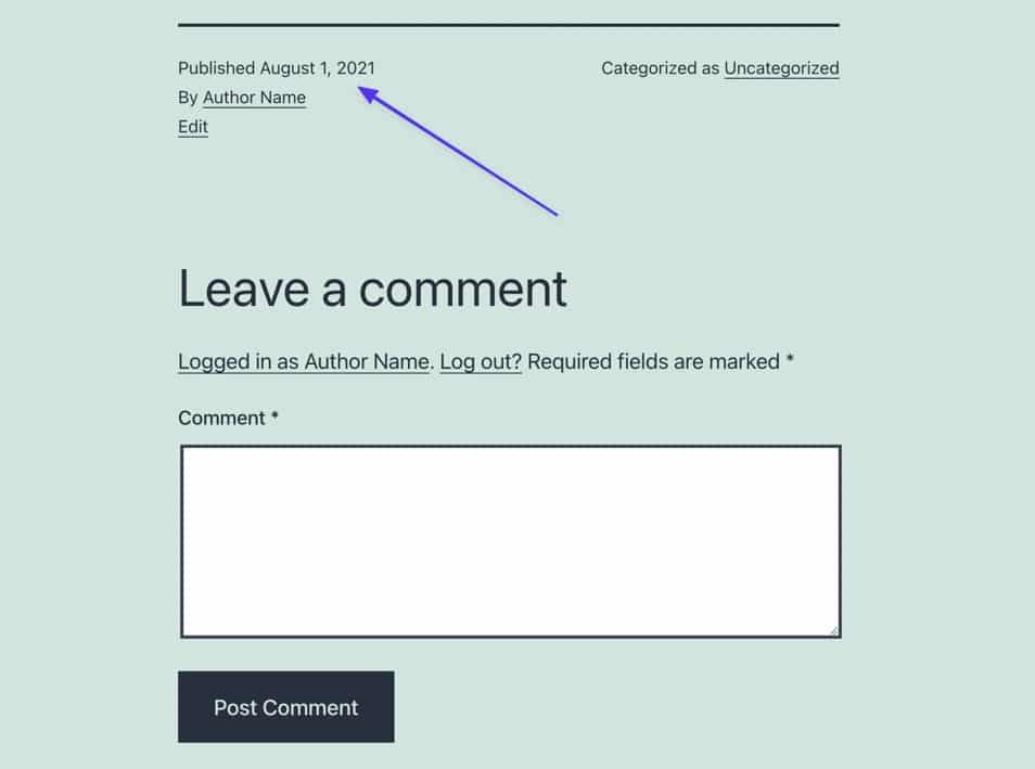 此主题的日期显示在内容下方 此主题的日期显示在内容下方