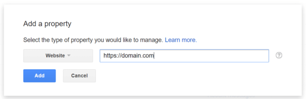 在GSC中添加HTTPS属性