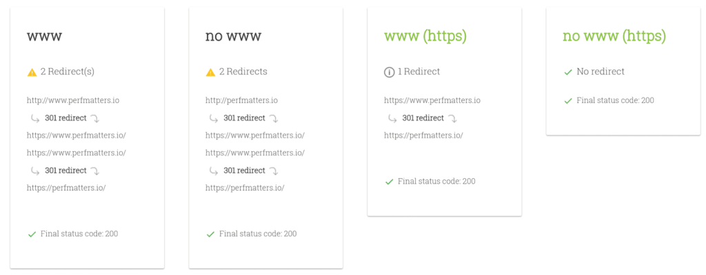 重定向设置不正确