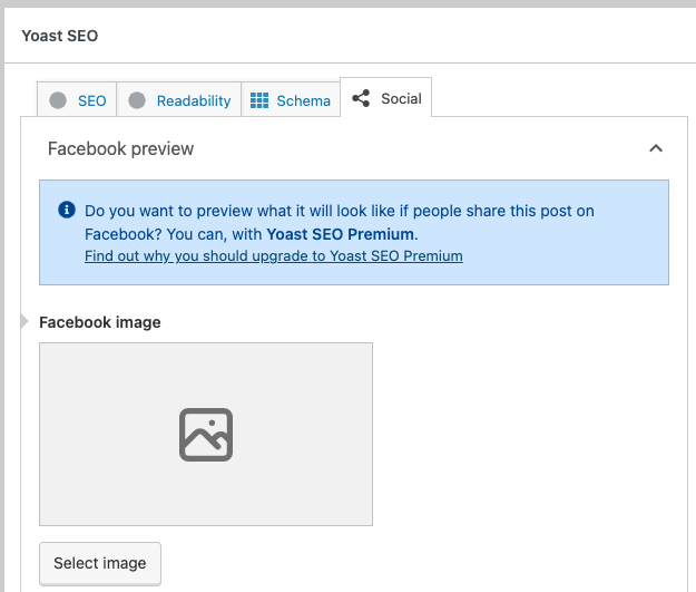 Yoast插件设置社交分享缩略图
