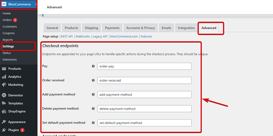 Check-checkout-end-points