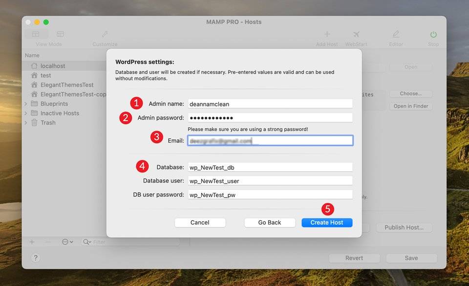 创建您的服务器
