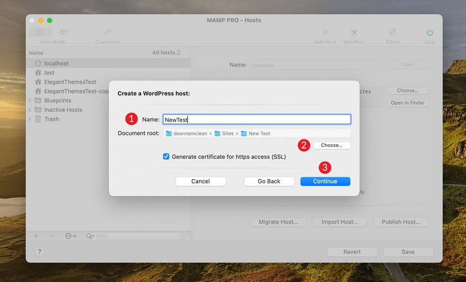 命名您的服务器