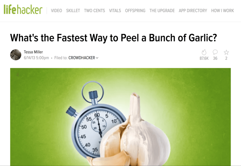 lifehacker文章截图