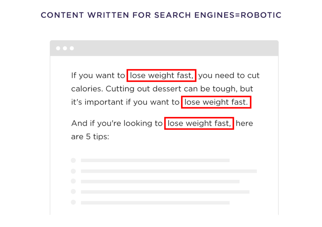 为搜索引擎爬虫风格编写的内容