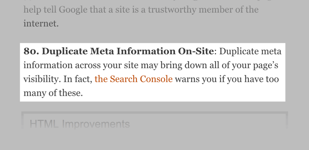 谷歌排名因子文章链接