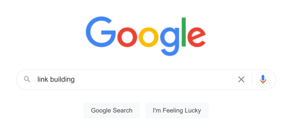 google搜索link building