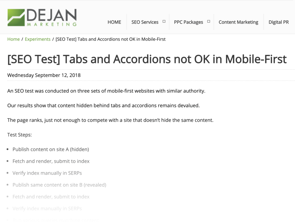 谷歌有时难以索引隐藏内容 谷歌有时难以索引隐藏内容