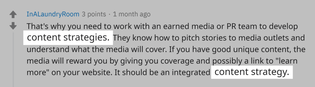 reddit评论中的关键词创意 reddit评论中的关键词创意