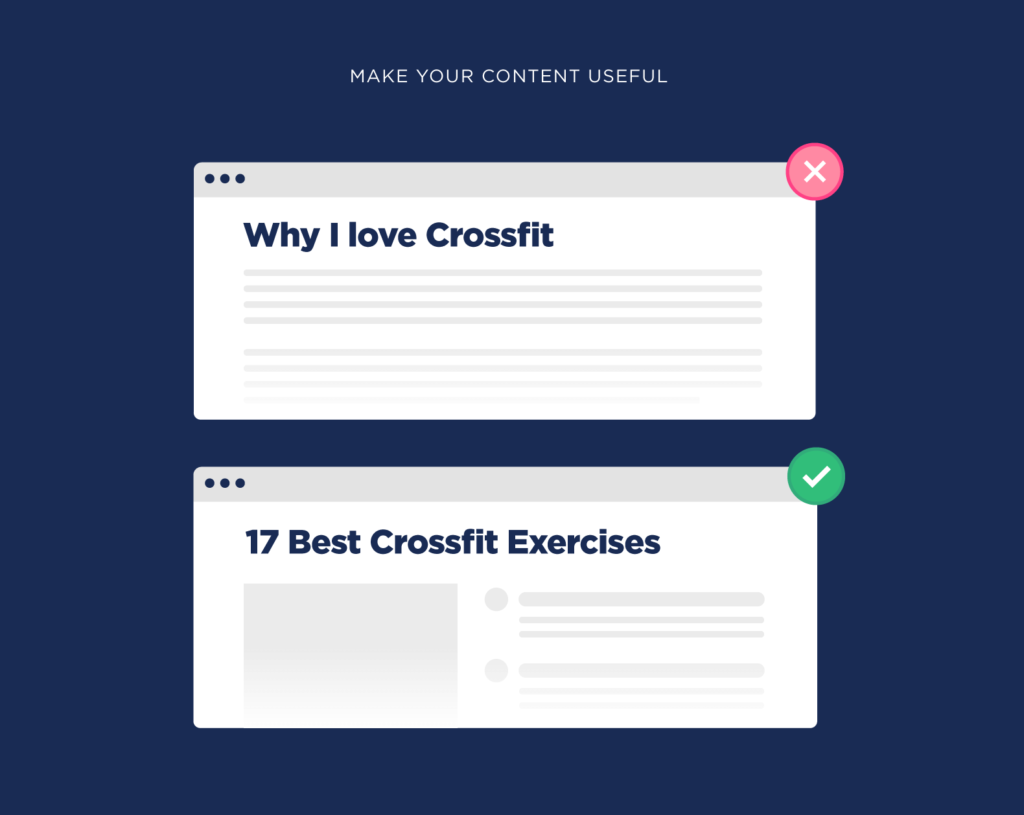 使您的内容有用 使您的内容有用