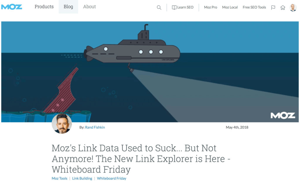 取代了旧的Open Site Explorer 取代了旧的Open Site Explorer