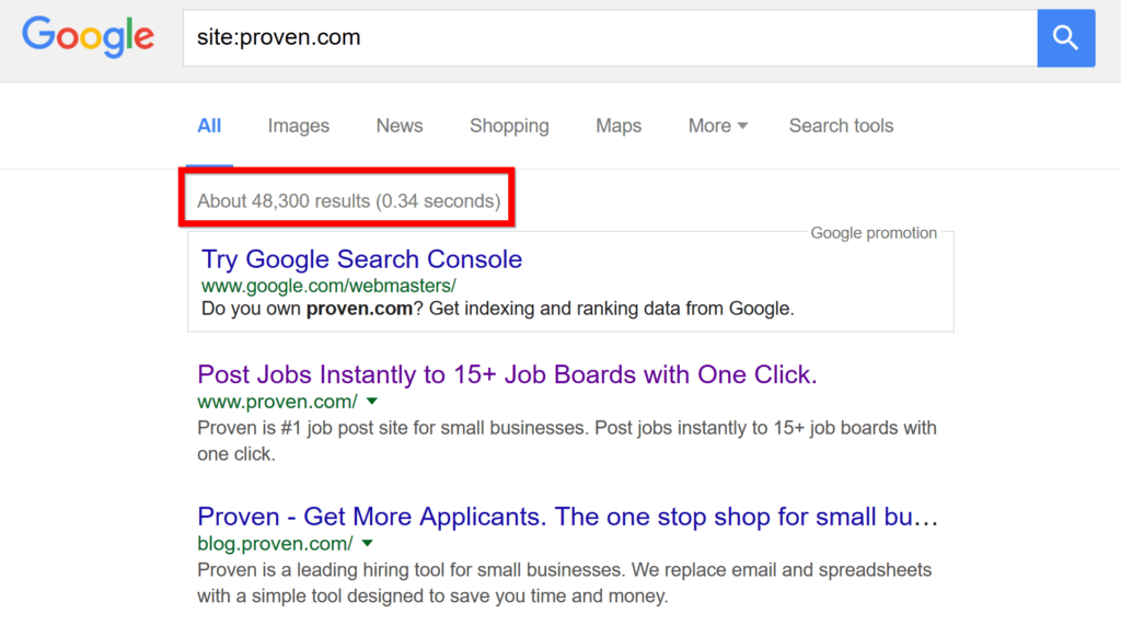 谷歌索引量查询