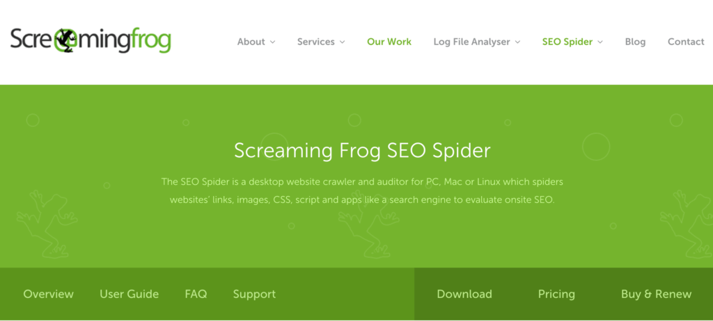 screaming frog
