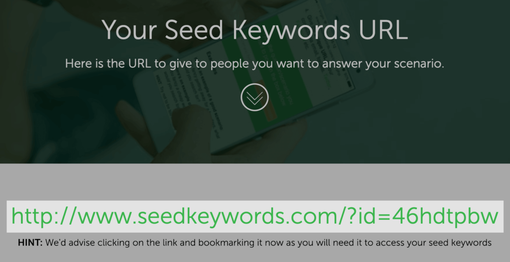 seedkeywords场景url
