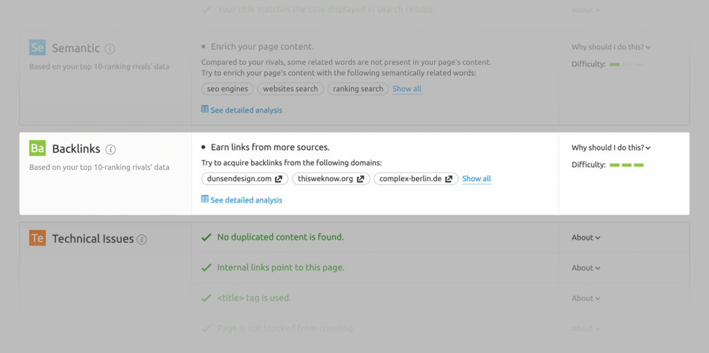 semrush页面搜索引擎优化检查器反向链接 semrush页面搜索引擎优化检查器反向链接