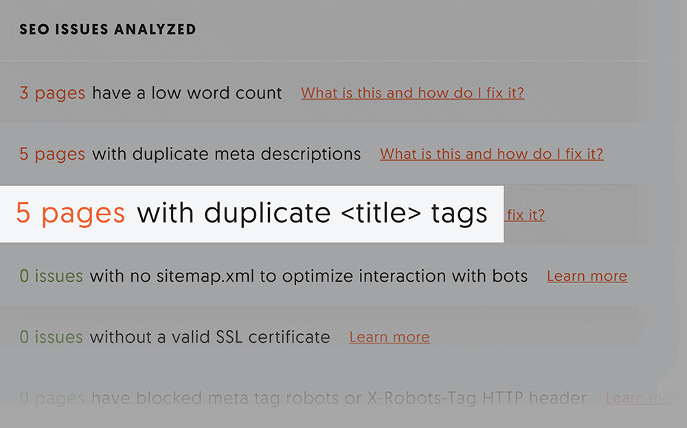 ubersuggest站点检查关键错误