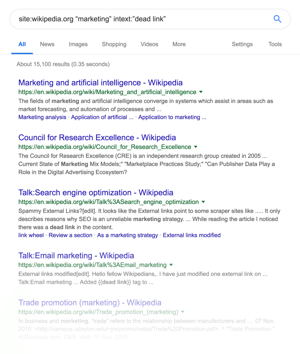 wikipedia-dead-link-results