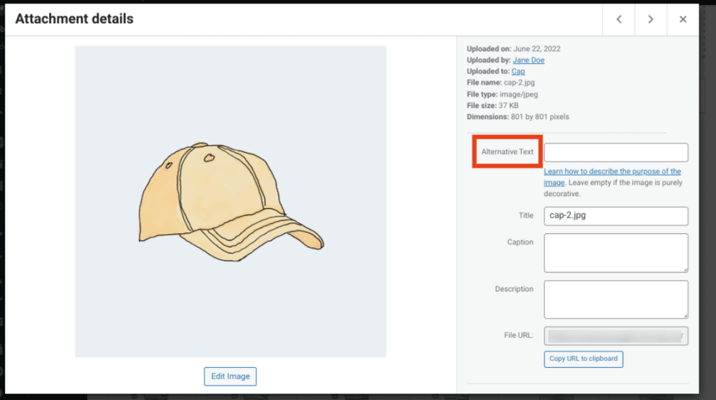 wordpress网站alt文本