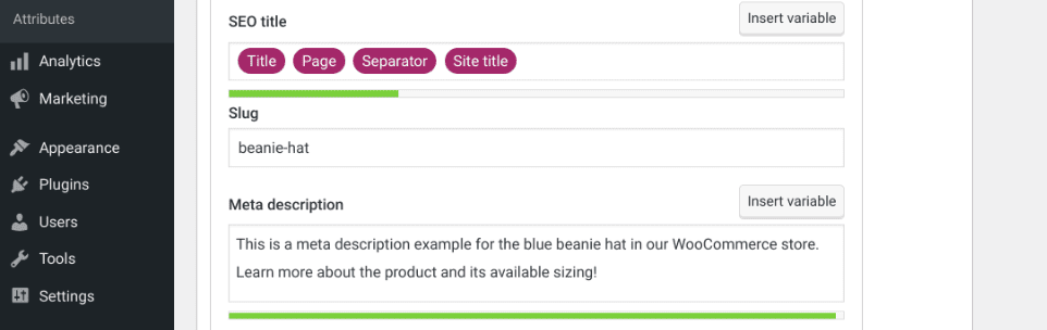 yoast插件元描述