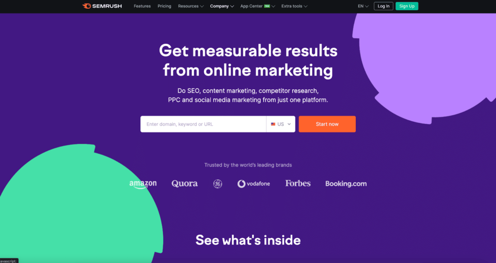 Semrush Bot是Semrush用于索引网站的爬虫