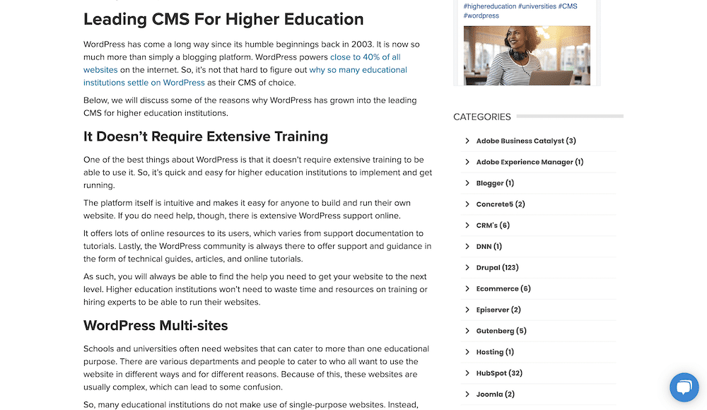 一个侧边栏导航的例子