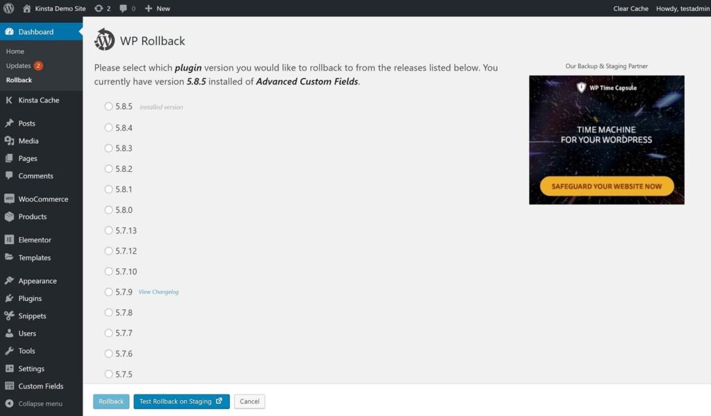 版本控制让你对你网站的代码有足够的控制