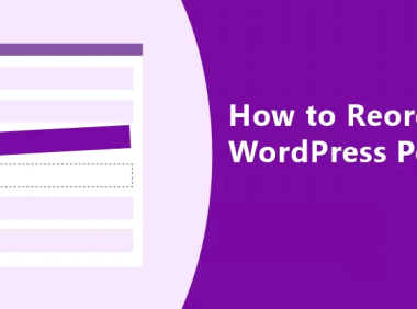 如何实现WordPress和WooCommerce文章重新排序