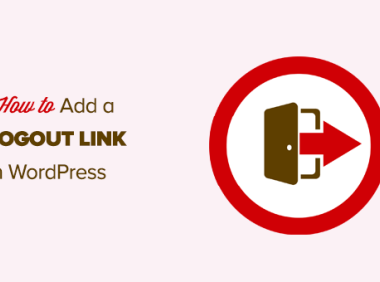 如何添加WordPress用户注销/退出链接到导航菜单