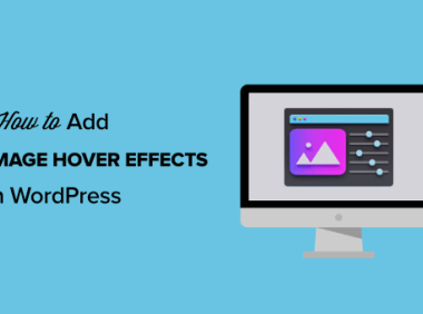 如何为WordPress图片增加鼠标悬停效果