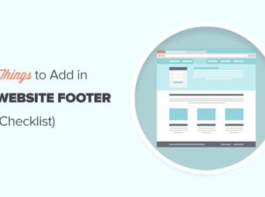 WordPress网站页脚可考虑添加的内容清单