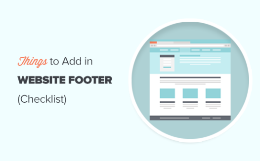 WordPress网站页脚可考虑添加的内容清单